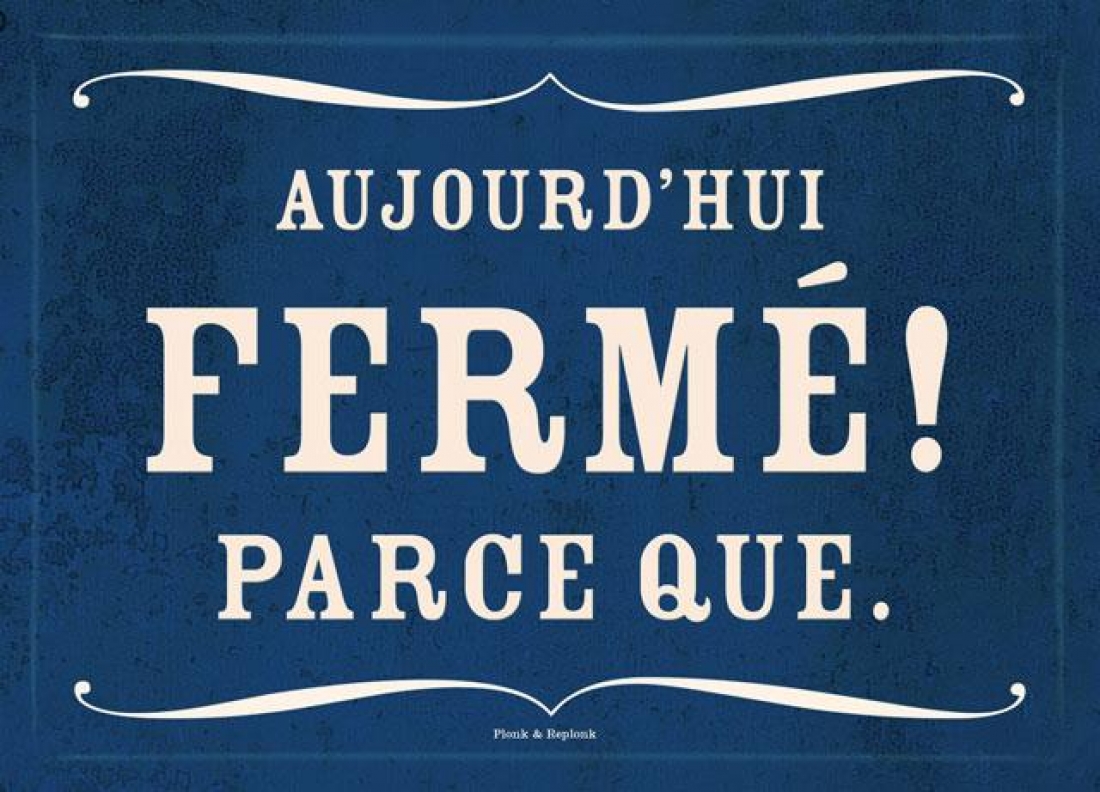 Fermetures automnales 