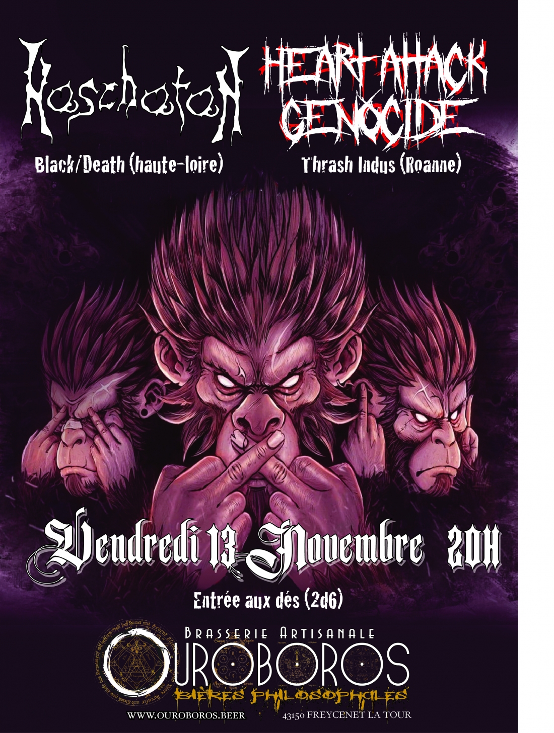 Concerts 13 Novembre 2026 