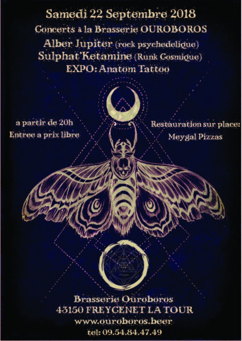 Alber Jupiter et Sulphat\'Ketamine en concert